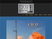 Tablet Screenshot of cicooil.com